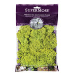 Supermoss Reindeer Moss Preserved Chartreuse - 2oz Bag