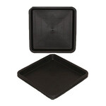 Future Harvest Square Saucer - 8in Black