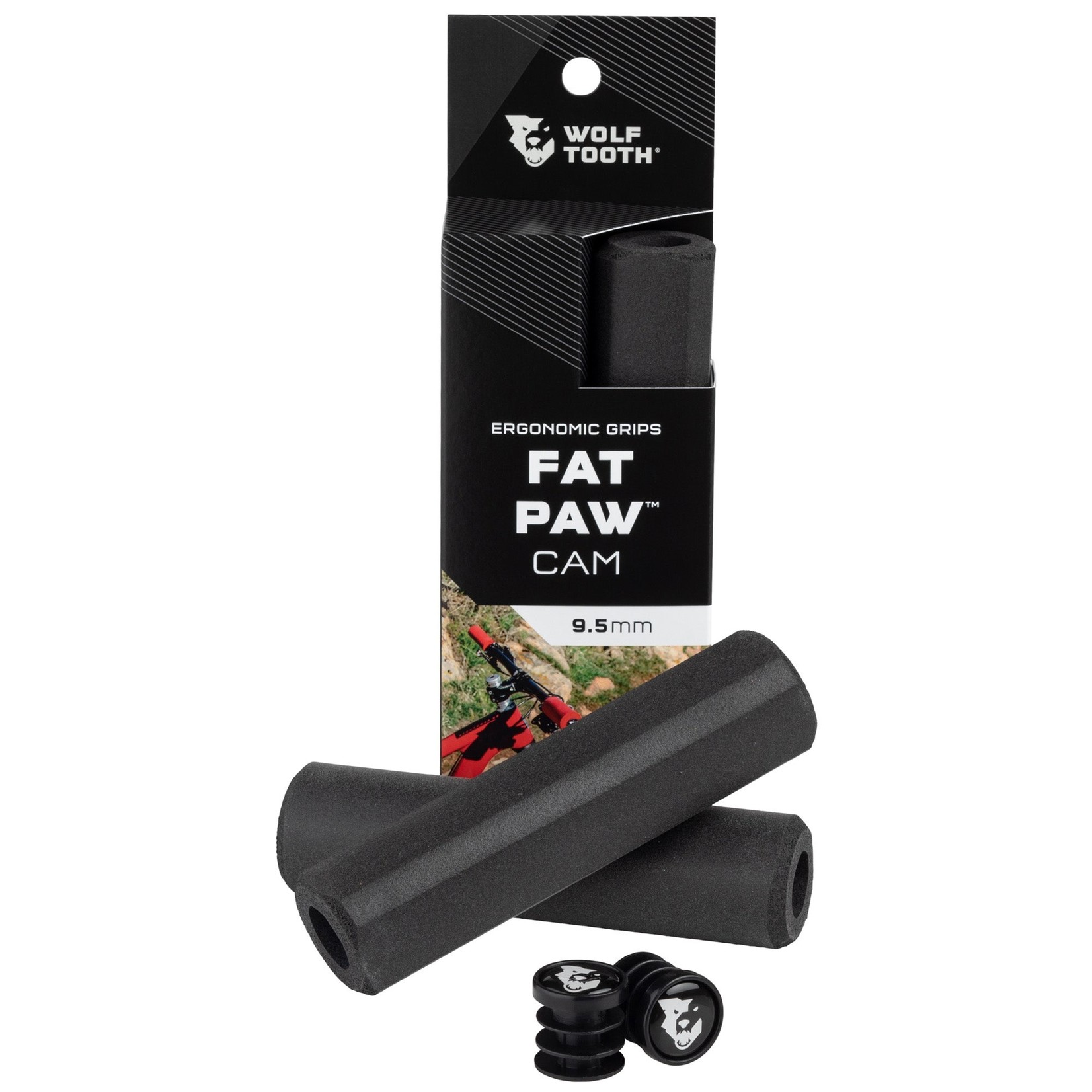 WOLF TOOTH FAT PAW CAM GRIPS BLACK
