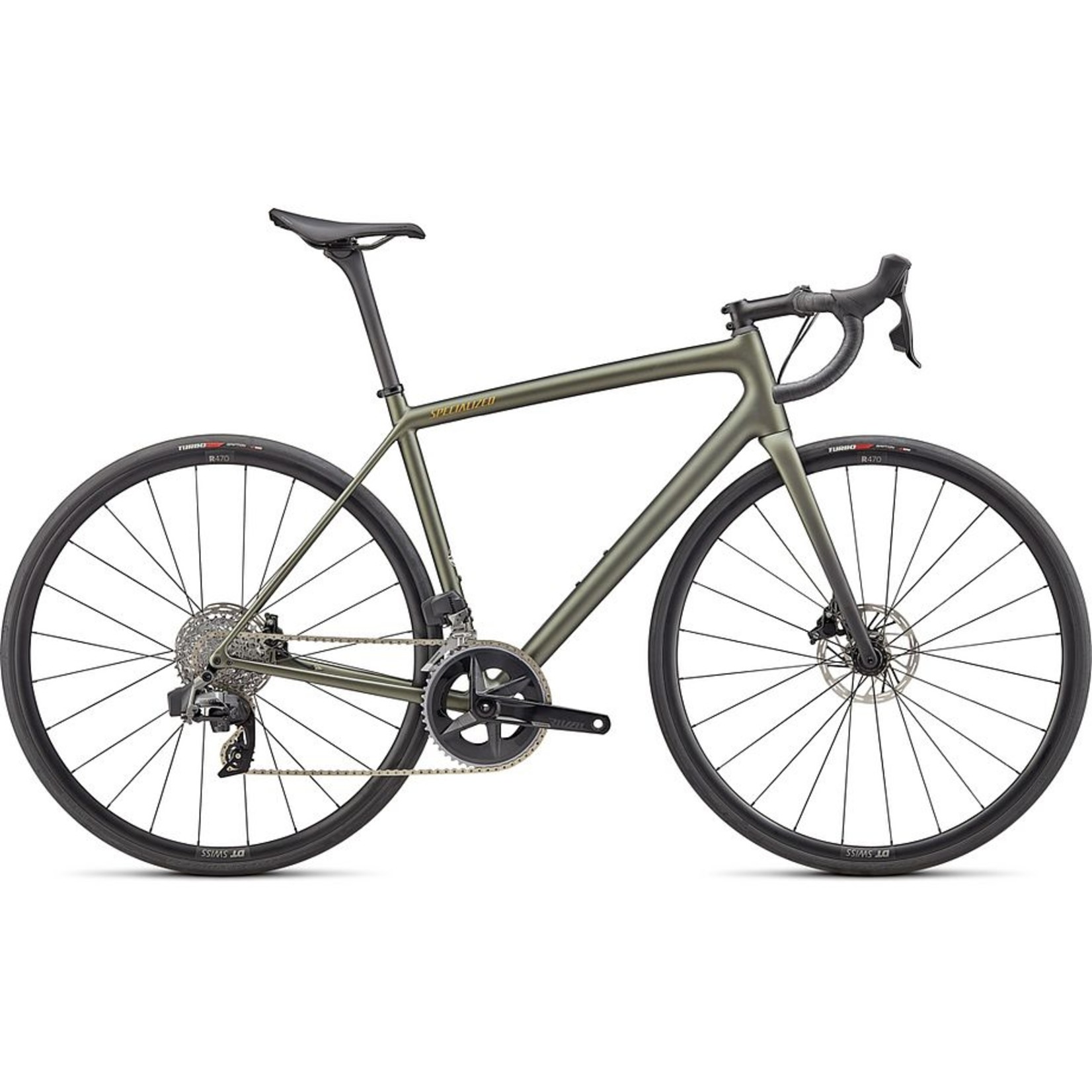 Specialized AETHOS COMP METALLIC MOSS/GOLD/CARBON FADE 52