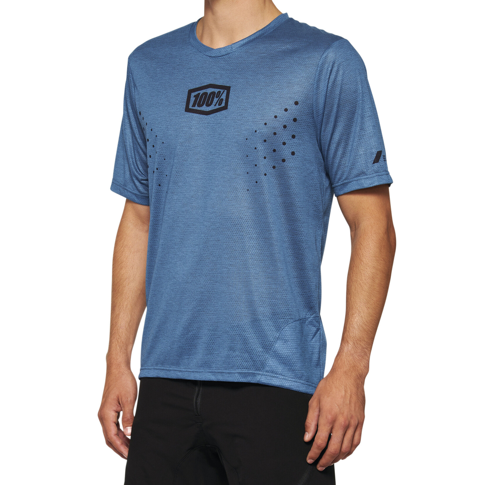 100% AIRMATIC MESH JERSEY SLATE BLUE