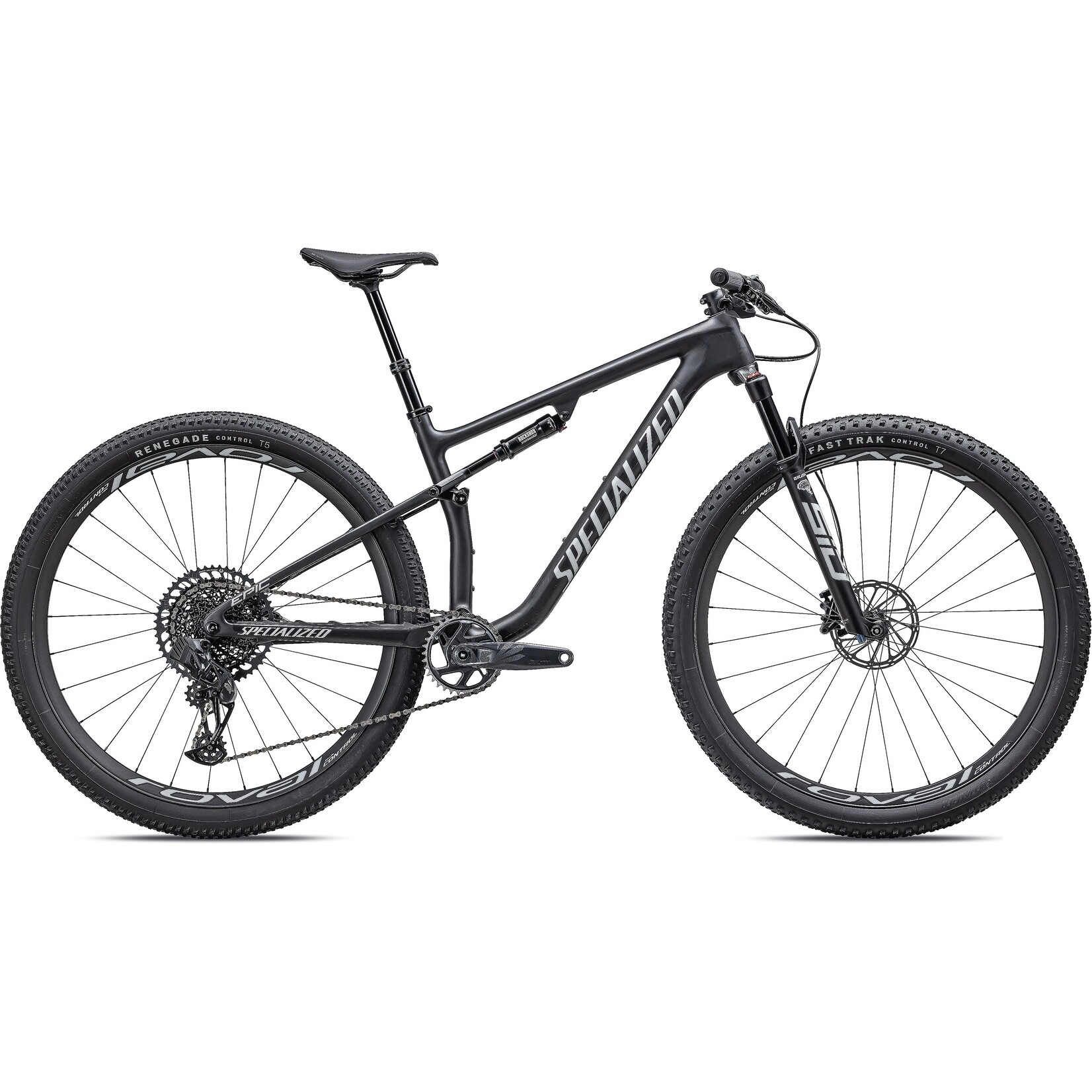 Specialized Epic Expert 2023 in SATIN CARBON  METALLIC WHITE SILVER