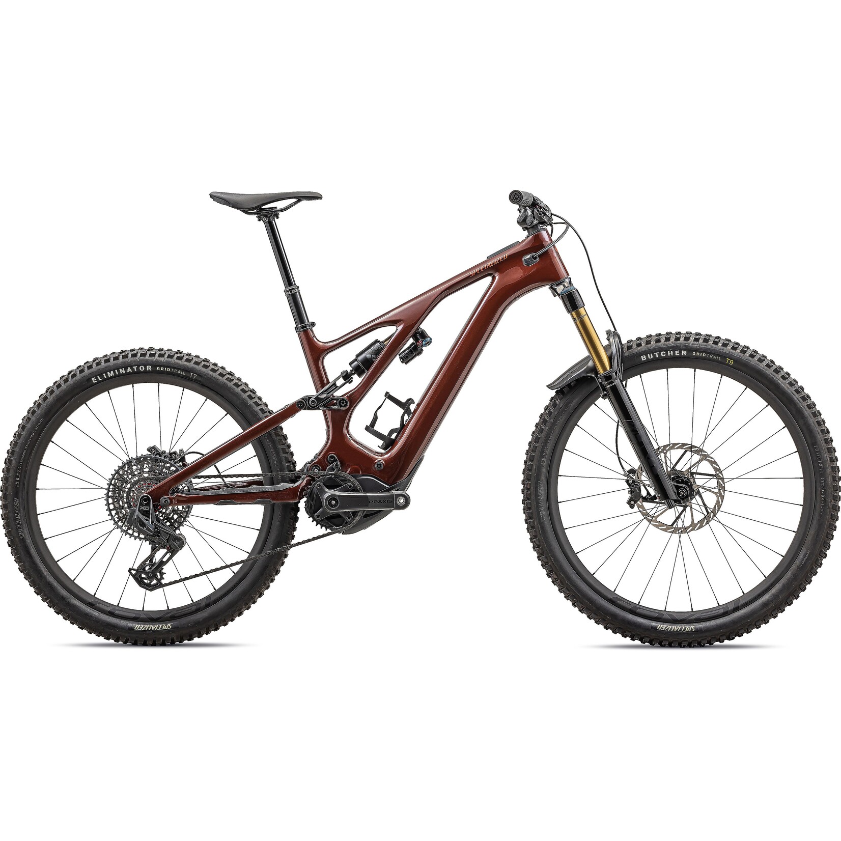 Specialized Turbo Levo Pro Carbon in GLOSS RUSTED RED / SATIN REDWOOD