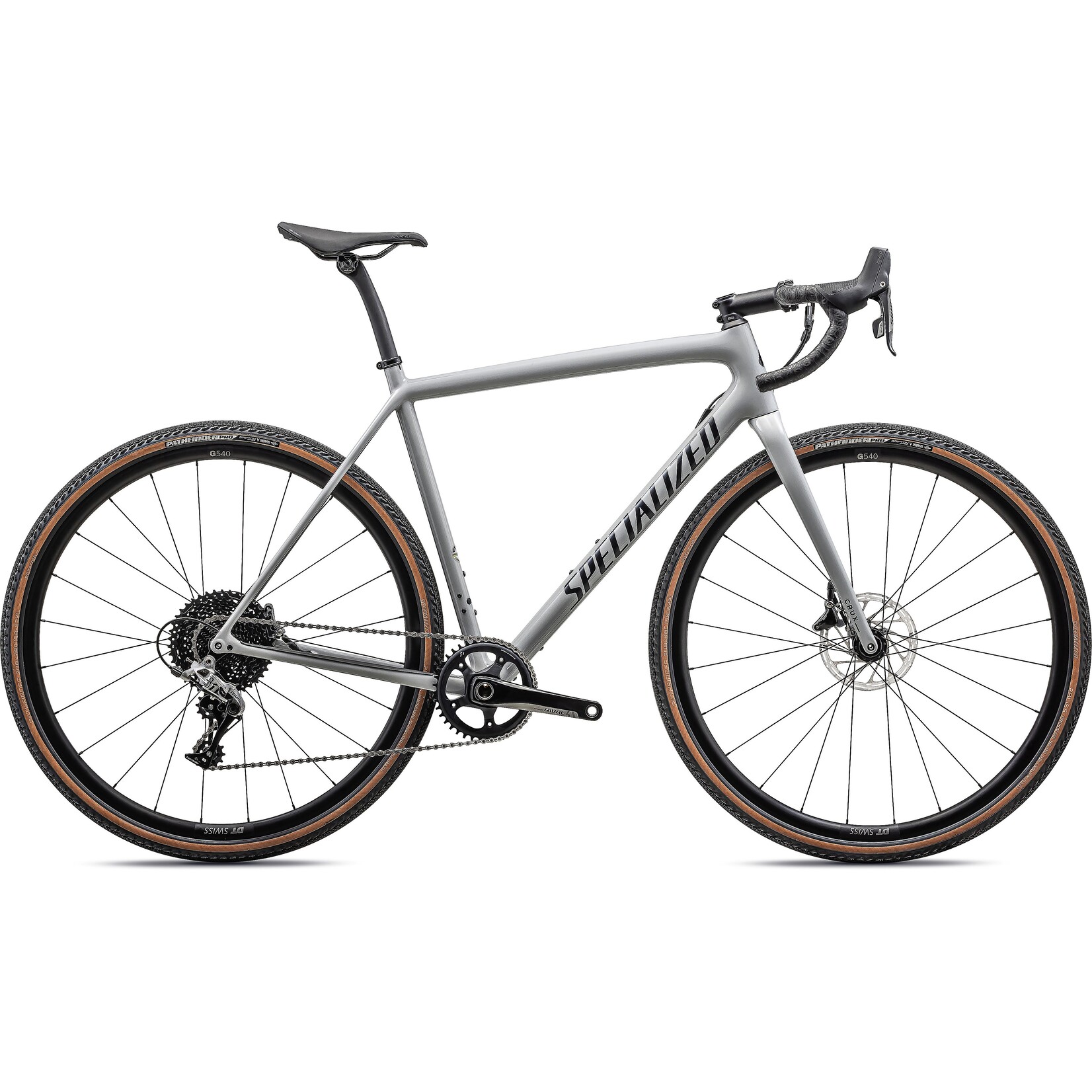 Specialized Crux Comp 2023 in GLOSS DOVE GREY METALLIC NAVY