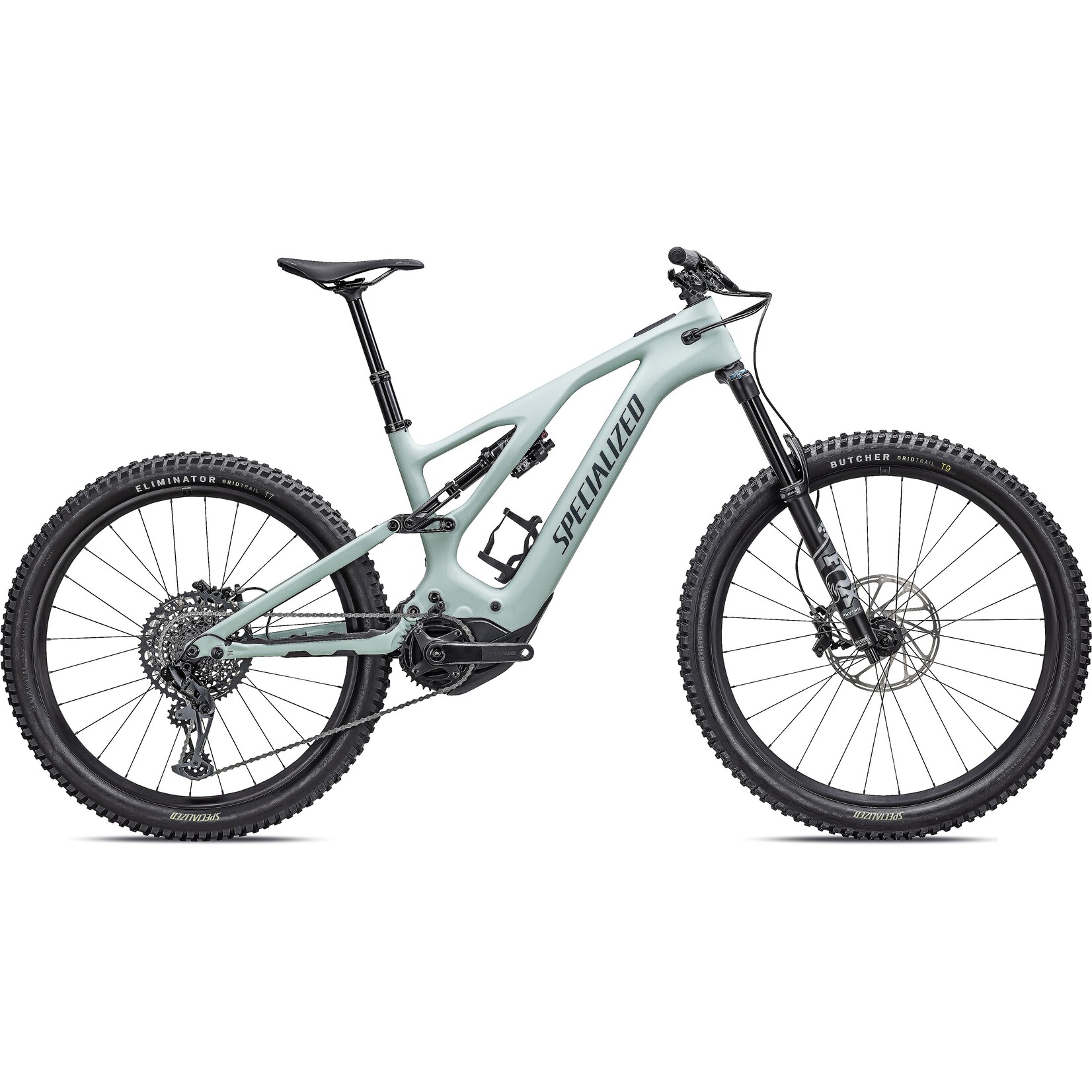 Specialized Turbo Levo Comp Carbon in Satin White Sage / Deep Lake