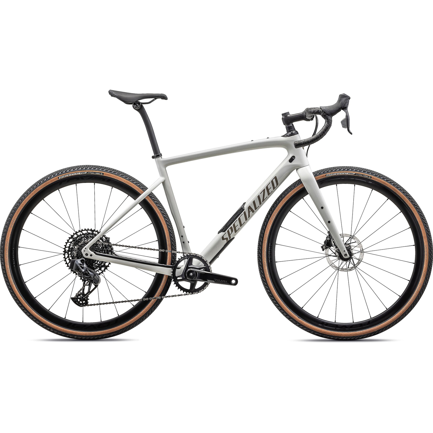 Specialized Diverge Expert Carbon in GLOSS DUNE WHITE/TAUPE