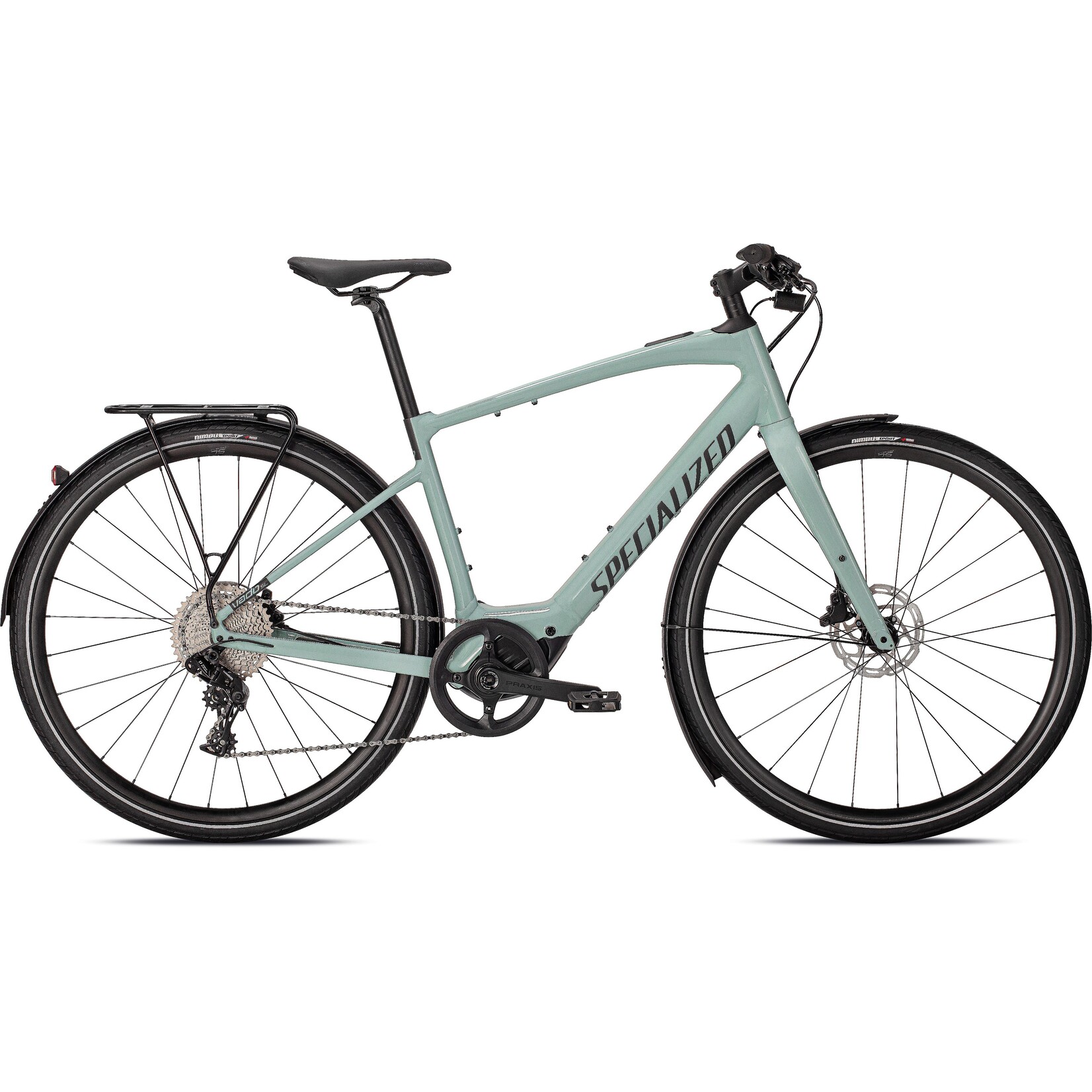 Specialized Turbo Vado SL 4.0 EQ in White Sage / Black Reflective