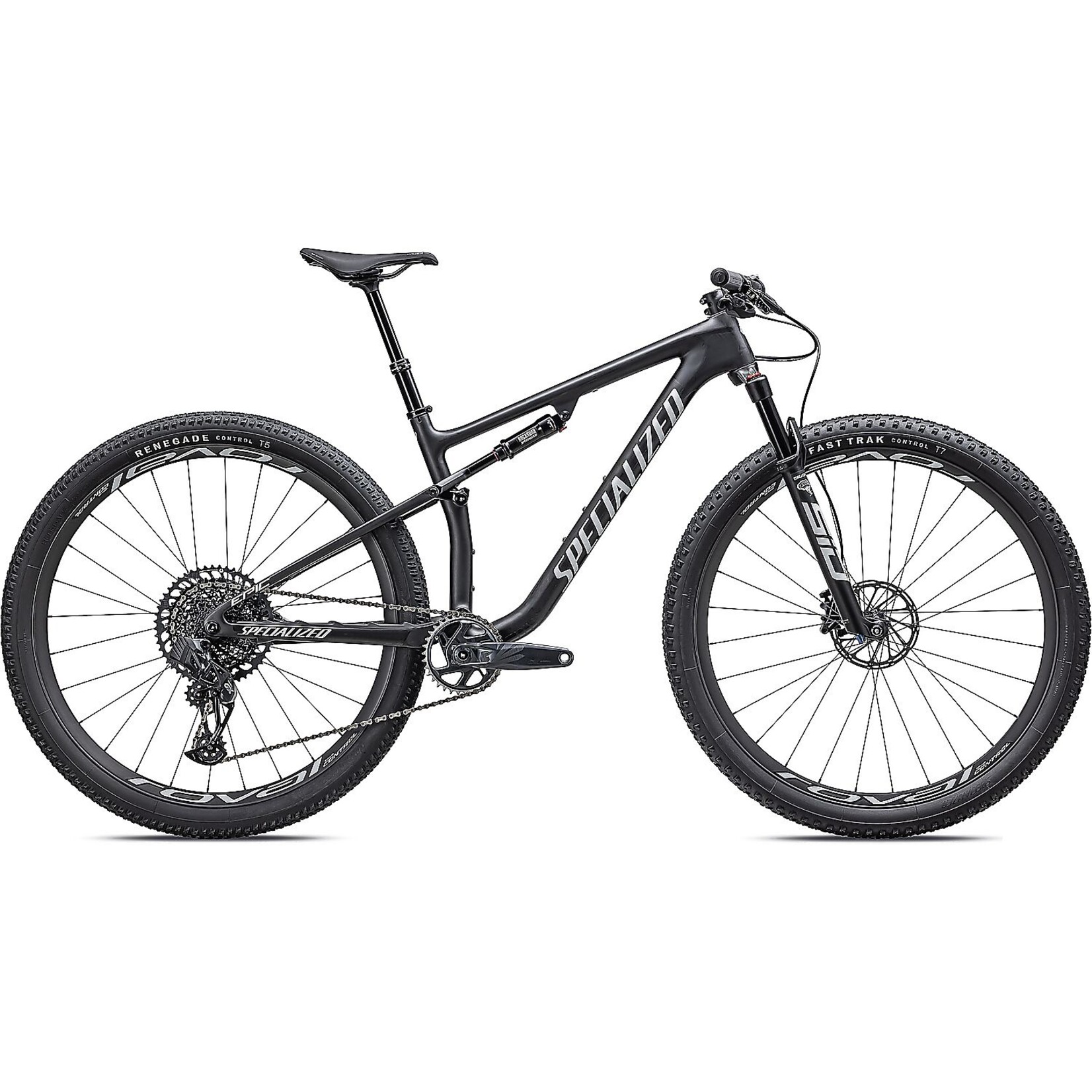 Specialized Epic Expert 2023 in SATIN CARBON  METALLIC WHITE SILVER