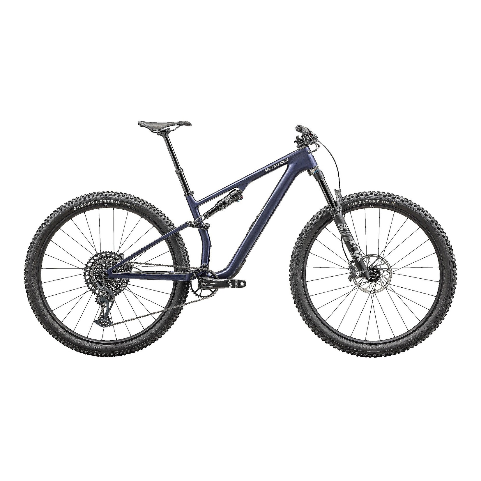 Specialized Epic 8 EVO Comp 2024 in Satin Blue Onyx / Dune White