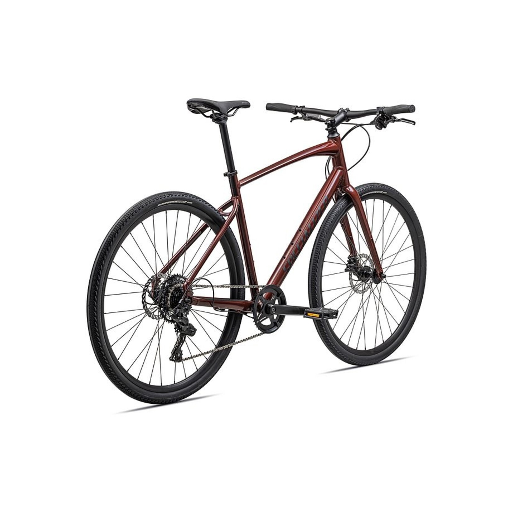 Specialized Sirrus X 2.0 2023 in GLOSS RUSTED RED  SATIN BLACK REFLECTIVE