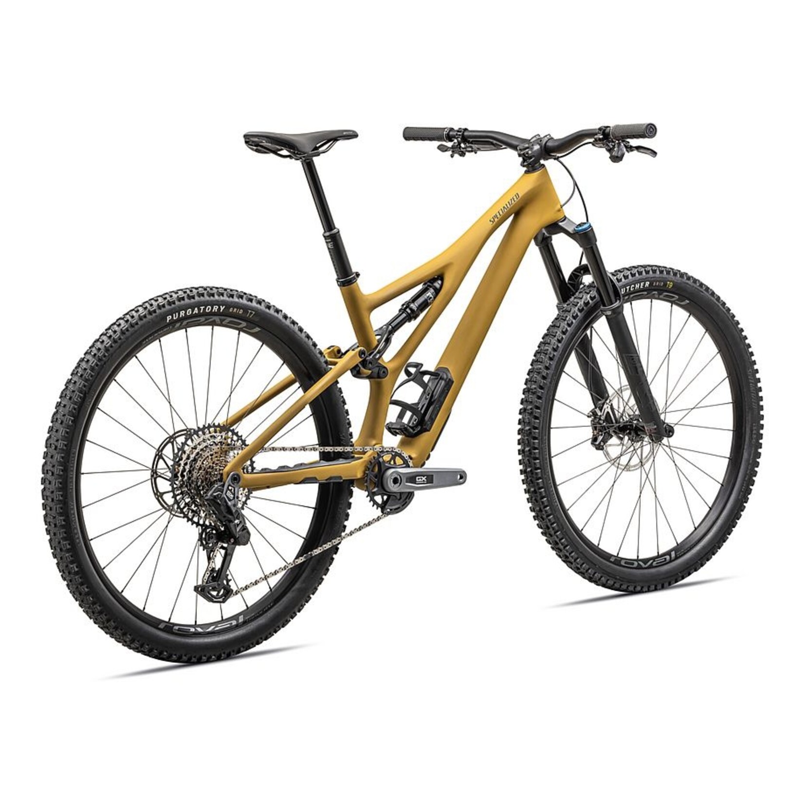 Specialized Stumpjumper Expert T-Type 2023 in SATIN HARVEST GOLD  MIDNIGHT SHADOW