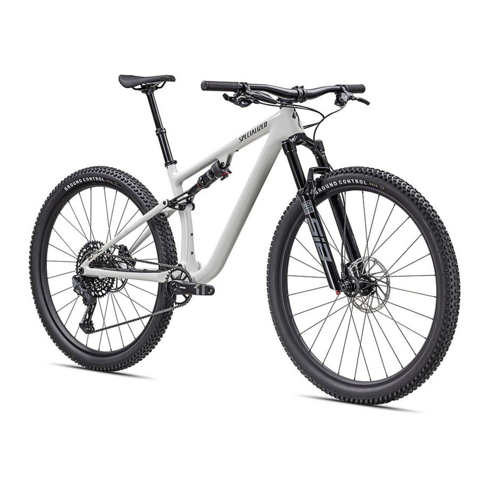 Specialized Epic EVO Comp 2023 in Gloss Dune WhiteObsidianPearl