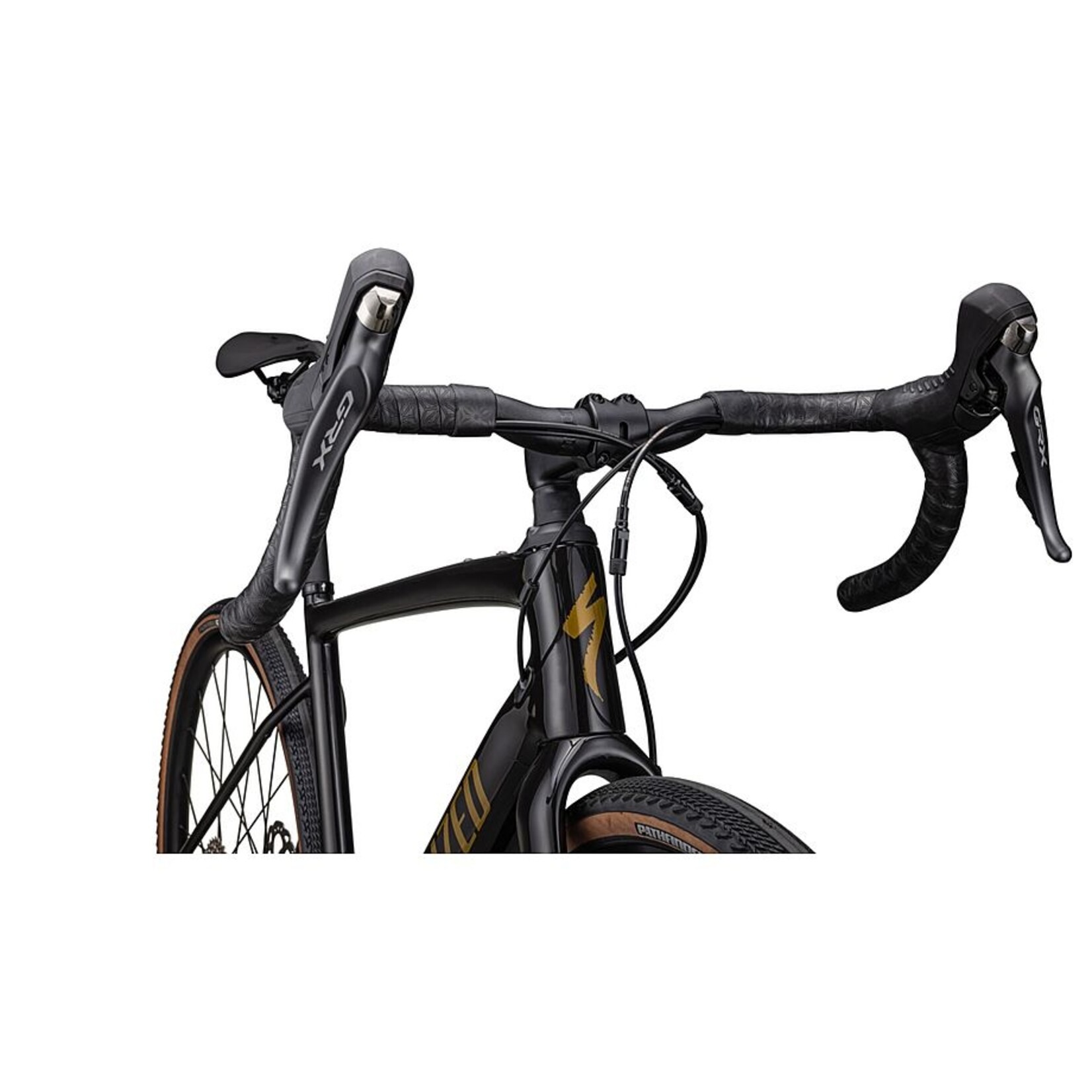 Specialized Diverge Comp Carbon 2023 in GLOSS OBSIDIANHARVEST GOLD METALLIC