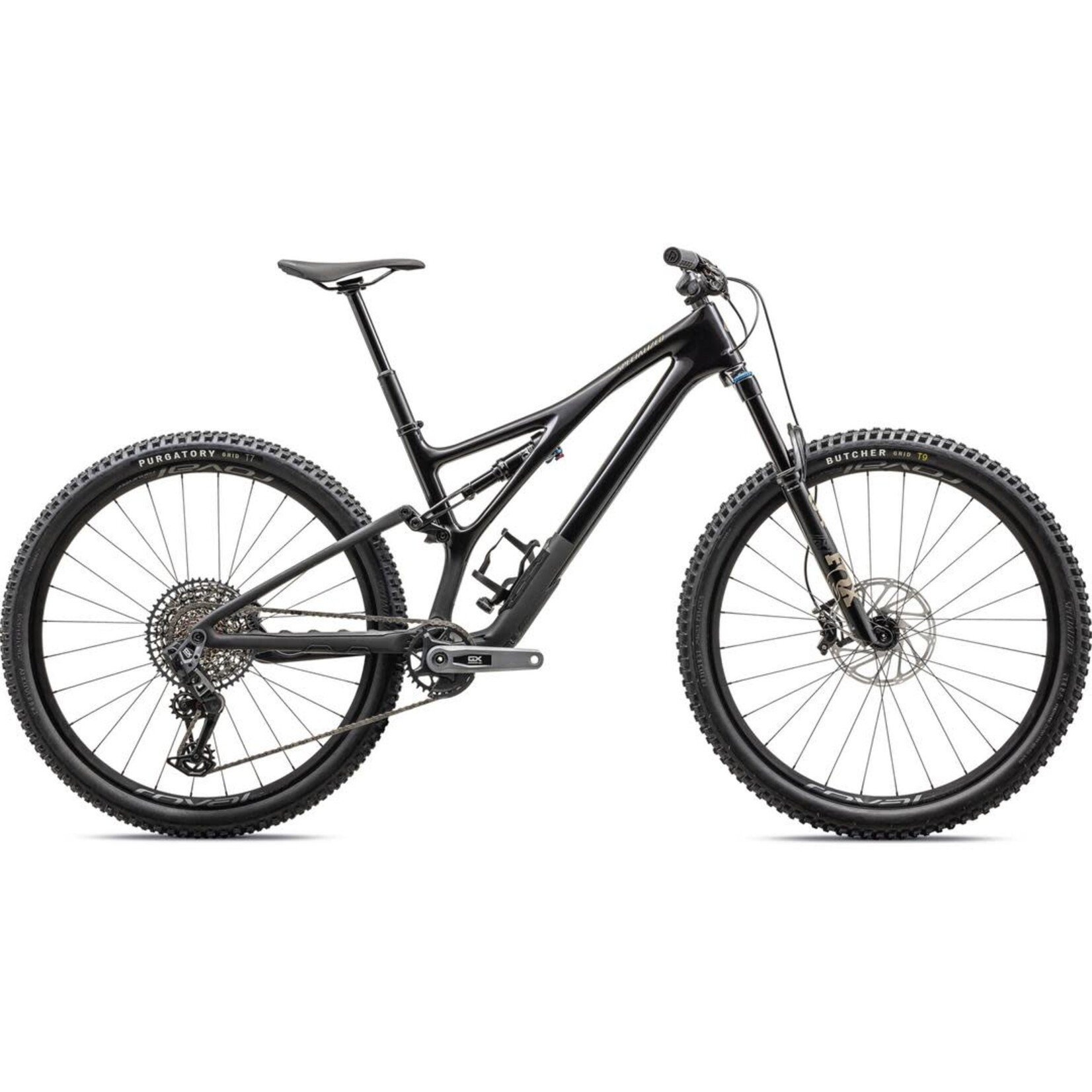 Specialized Stumpjumper Expert T-Type 2023 in GLOSS OBSIDIAN  SATIN TAUPE