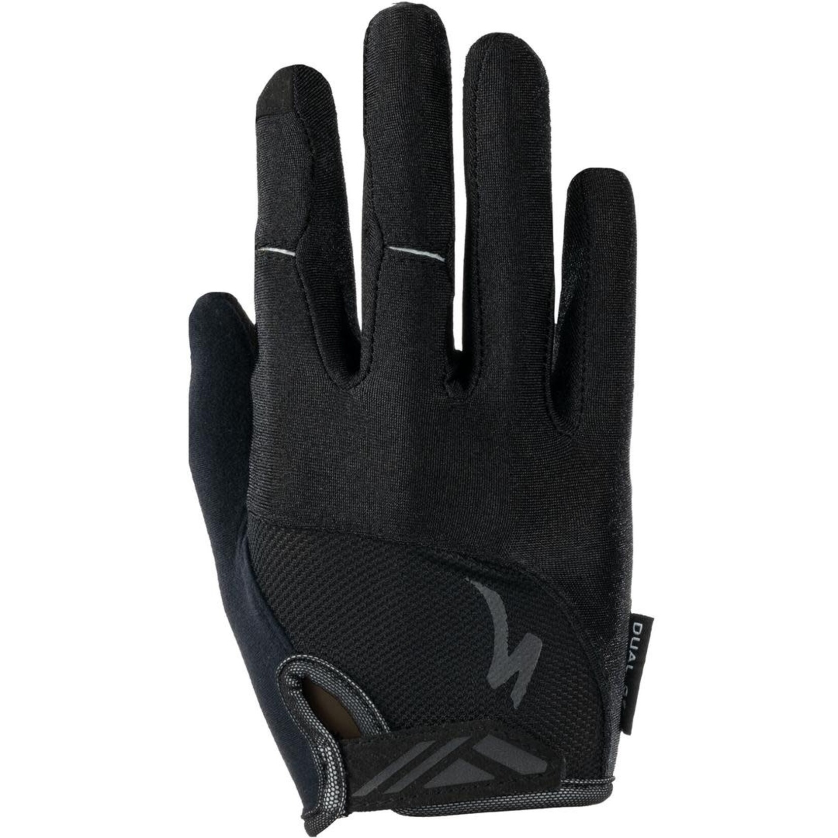 Specialized Womens Body Geometry Dual-Gel Long Finger Gloves in Black