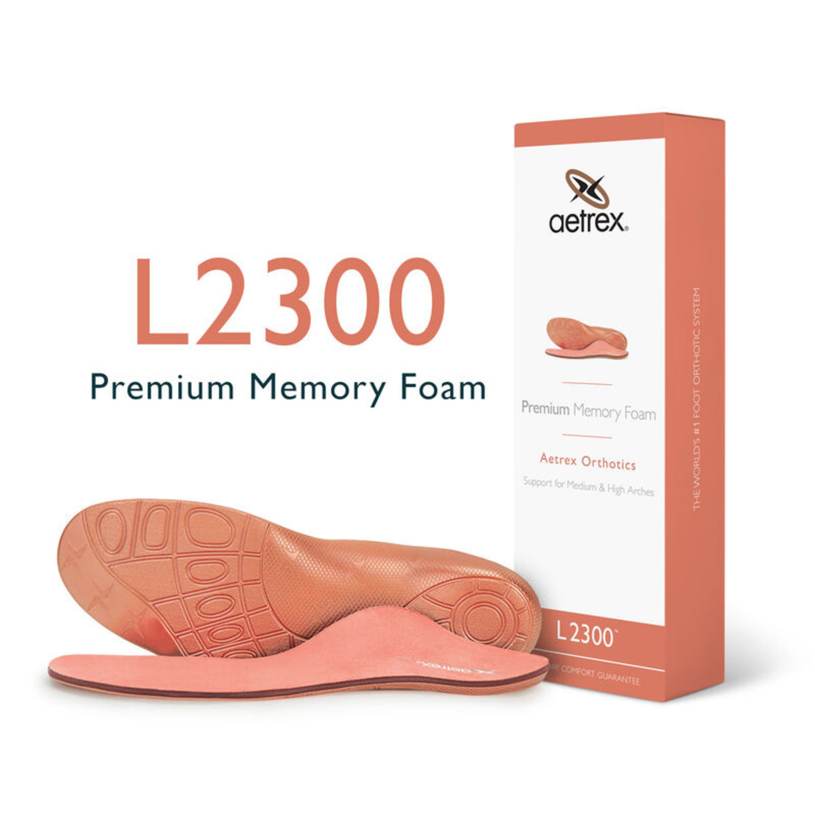 Aetrex Women's Premium Memory Foam Orthotics - Insole for Extra Comfort