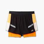 Brooks W Brooks Run Visible 4" 2in1 Short 2.0