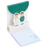  Doctor and Nurse Sticky Note Pad