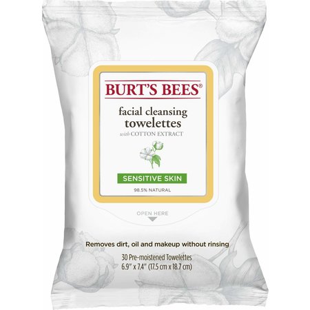 Burts Bees Makeup Remover Cleansing Wipes 30ct