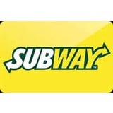  Giftcards - Subway $10