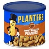  Planters Honey Roasted Peanuts 12oz