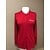 Ladies Button Front Cardigan Red