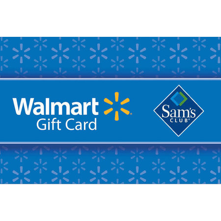 Giftcards - Walmart/Sam's Club $25
