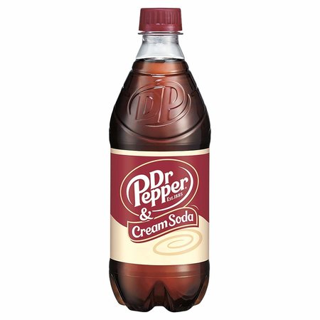 Soda Dr Pepper Cream Soda 20oz