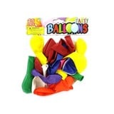  Multi Color Party Balloons 25pc