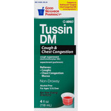 Q-Tussin DM (Robitussin Cough+Cold Chest Congestion DM) 4oz