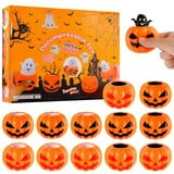  Halloween Squeeze Pumpkin Pop-up Ghost Toy