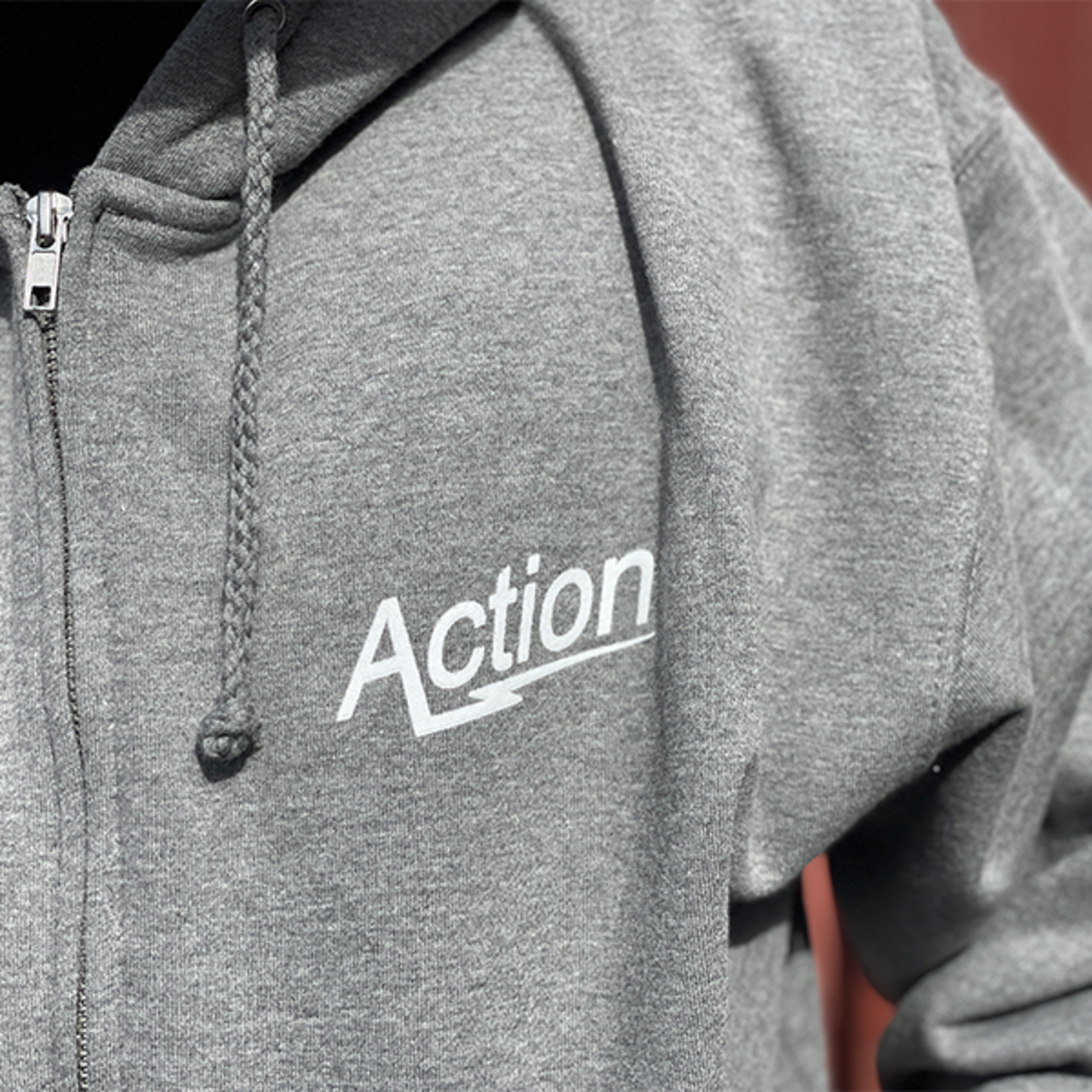 Action Rideshop Lightning Zip-Up Hoodie