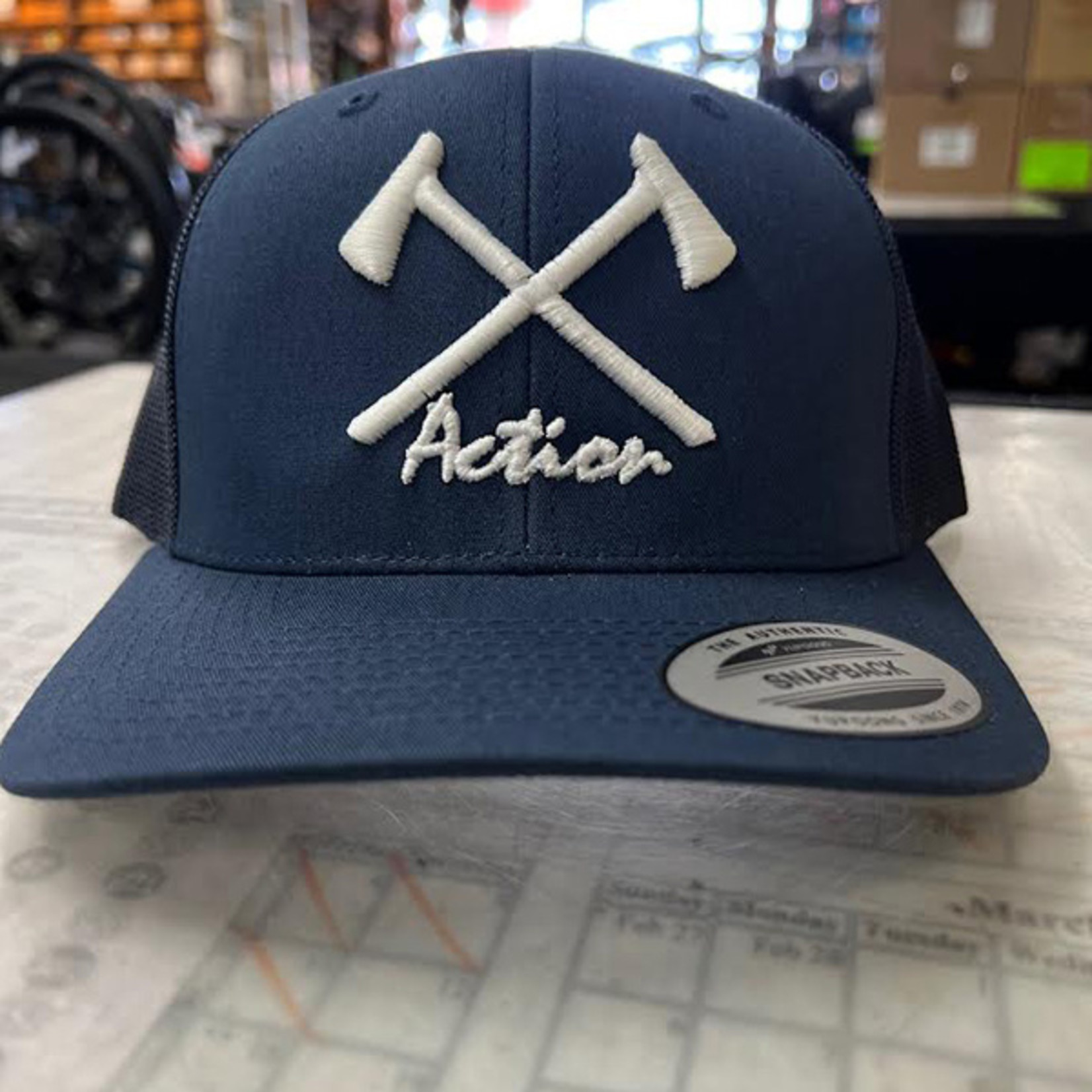 Action Rideshop Axes Hats