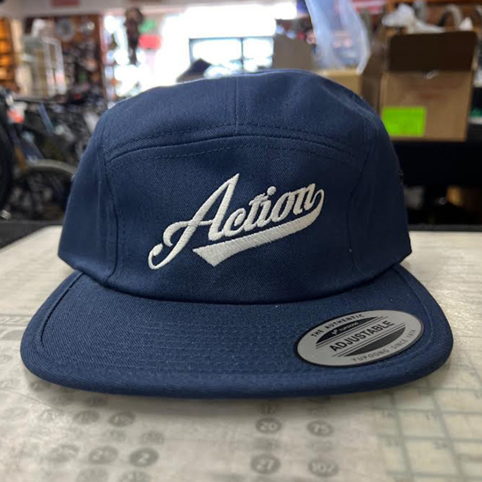 Action Rideshop Baseball Logo Jockey Camper