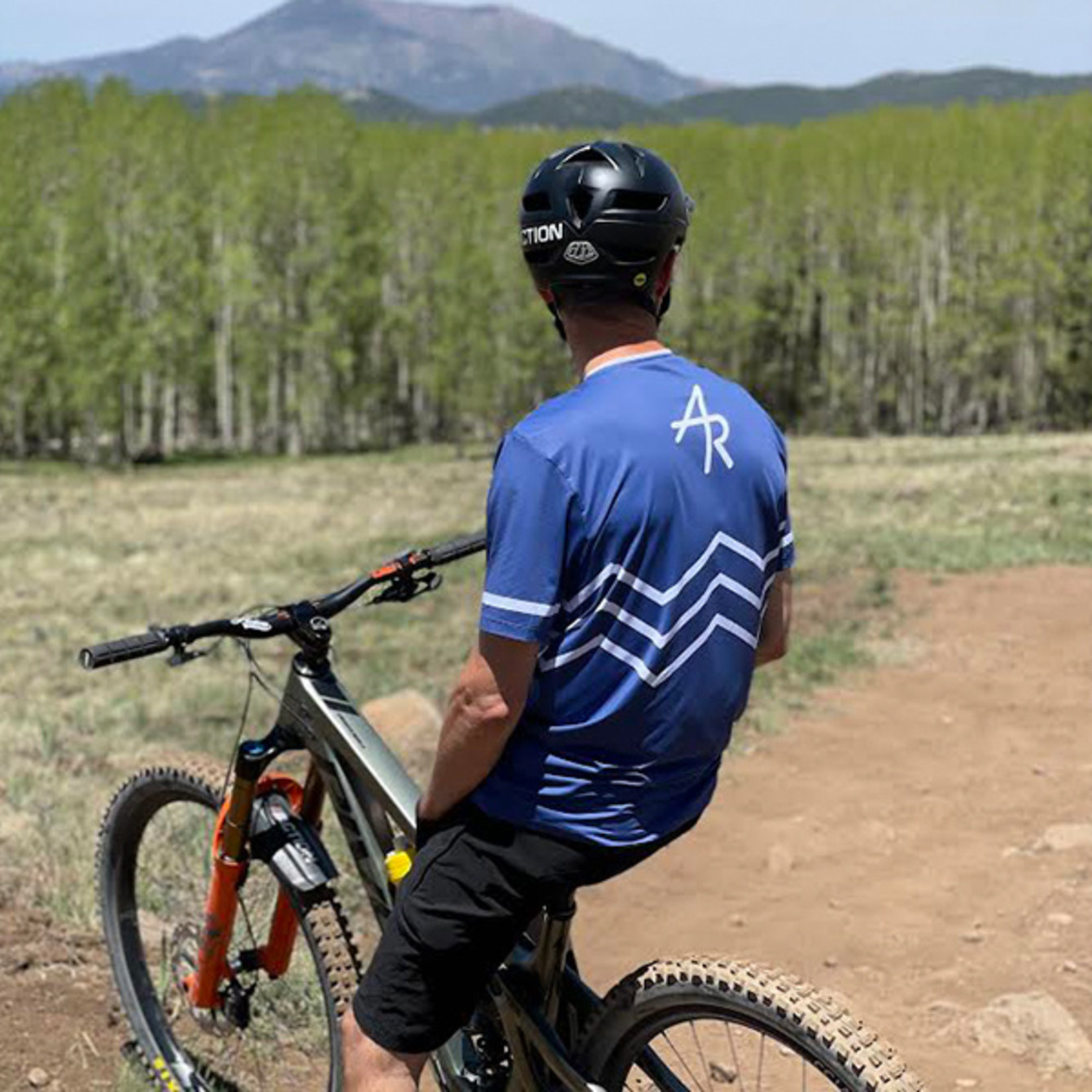 AR Mountain Bike Jersey Navy - Action Rideshop