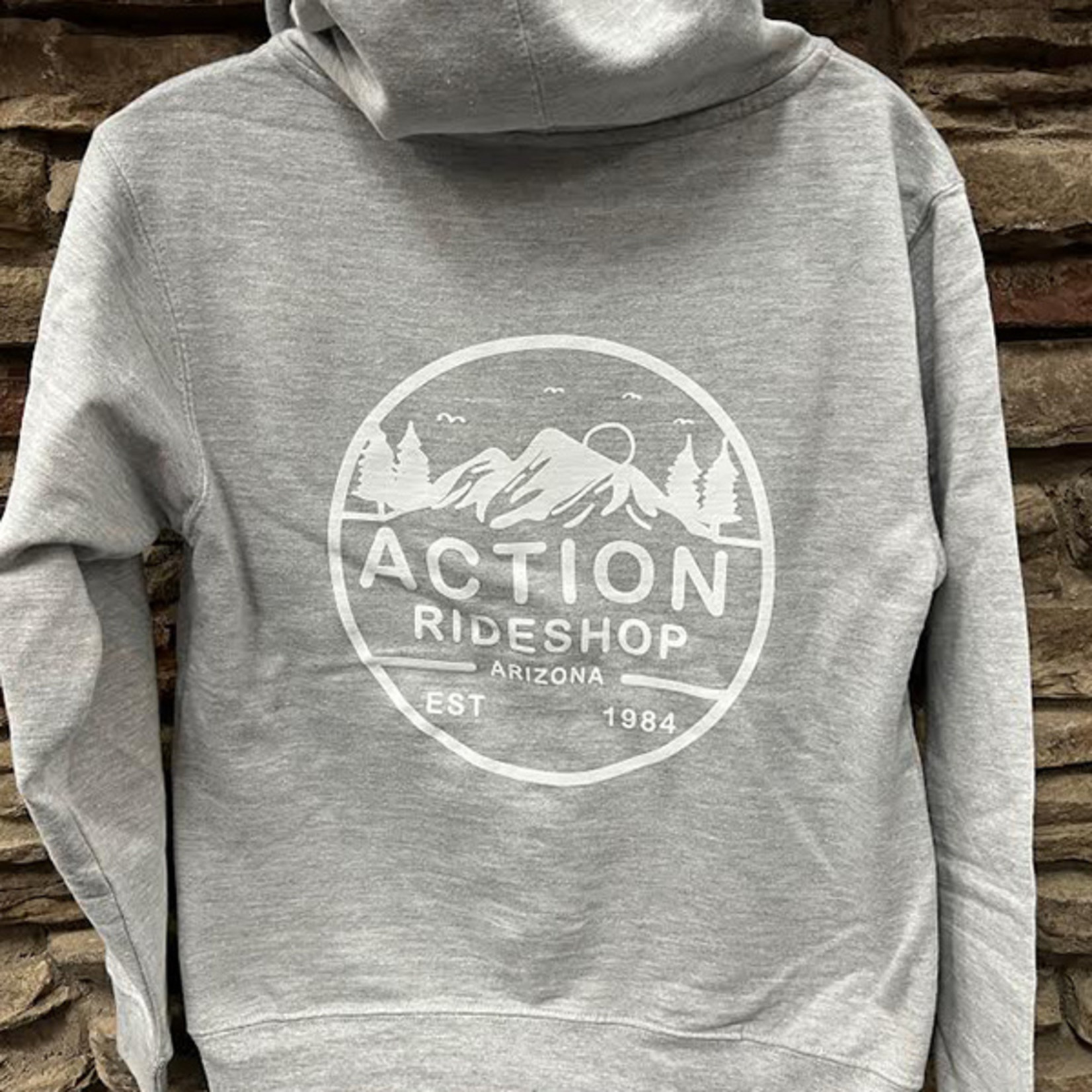 Action Rideshop AZ Mountain Life Zip-Up Hoodie Youth