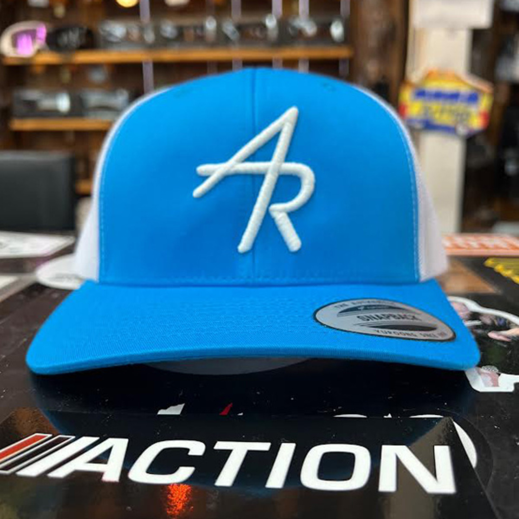 AR Monogram Mesh Snapback - Action Rideshop