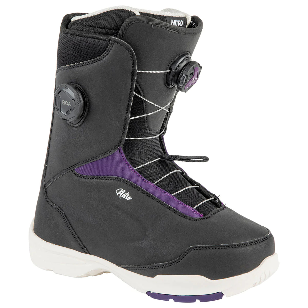 nitro barrage boa snowboard boots Select box fit with an ideal mix of support and forgiveness for easy progression on the groomers Nitro Women's Fate BOA Snowboard
