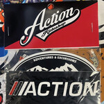 Action Rideshop $5 Sticker Pack