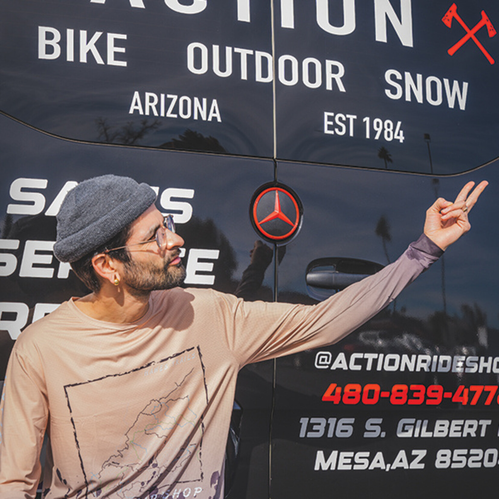 Action Rideshop Hawes Trails L/S Jerseys