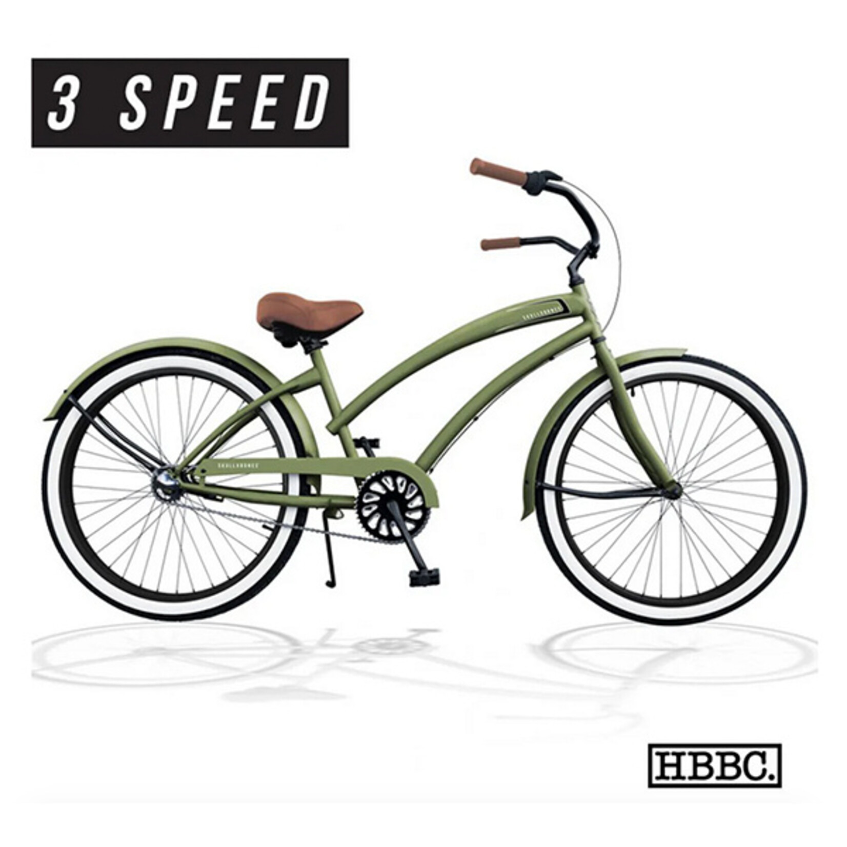 HBBC SkullxBones Womens 3spd