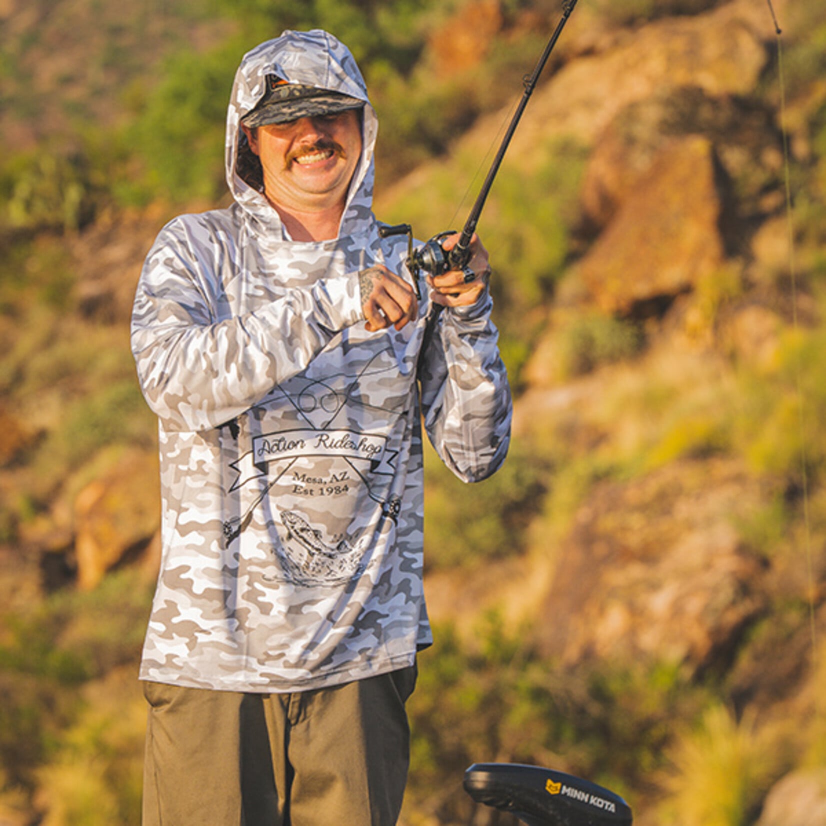 Action Rideshop Fisherman L/S w/ Hood