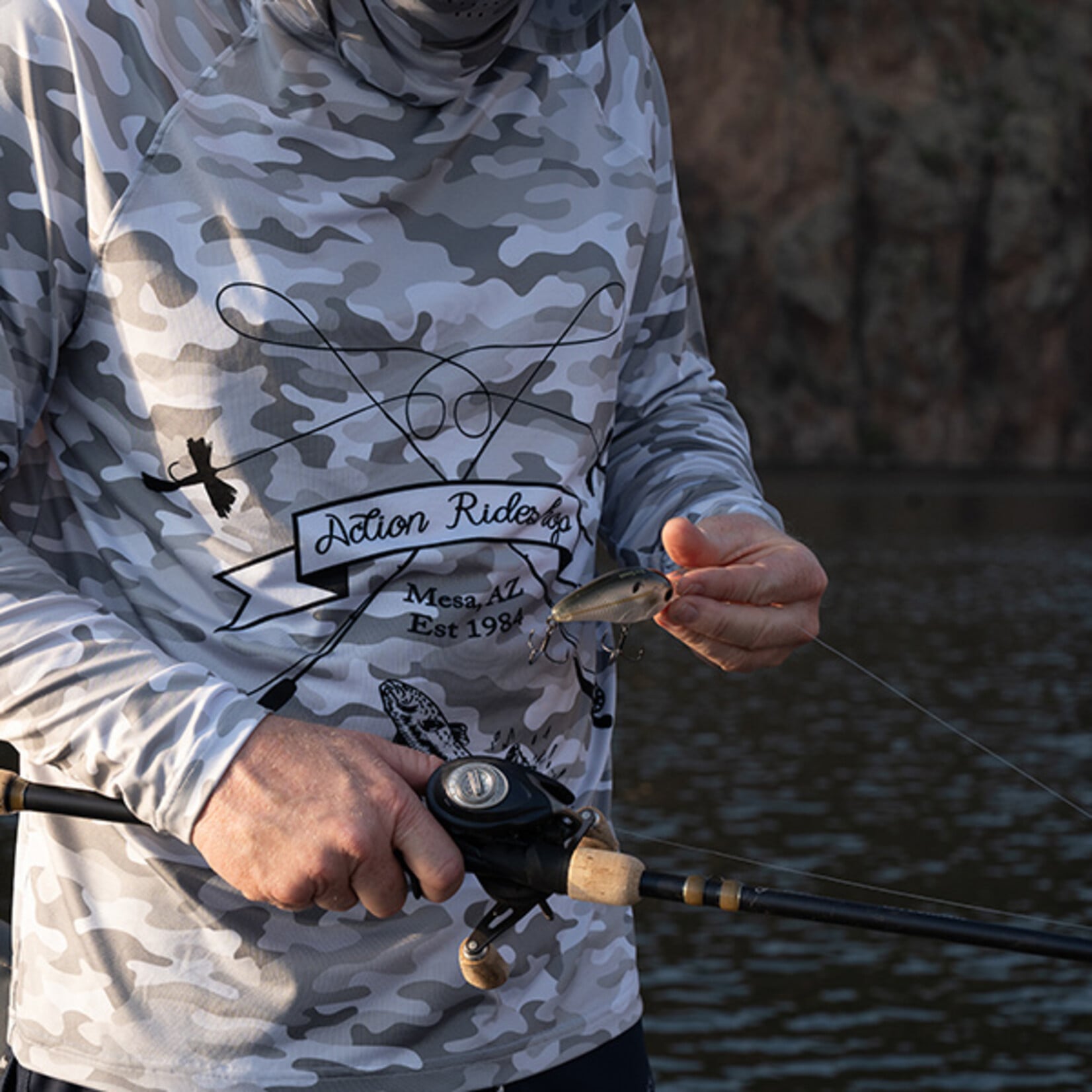 Action Rideshop Fisherman L/S w/ Hood
