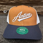 Action Rideshop Classic Action Camel/Navy/White Mesh Snapback