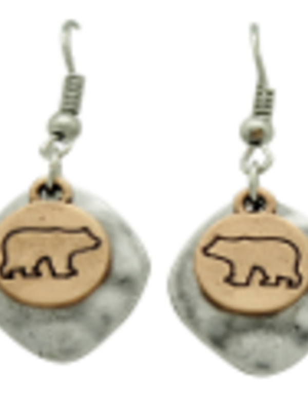 Earrings - Bear