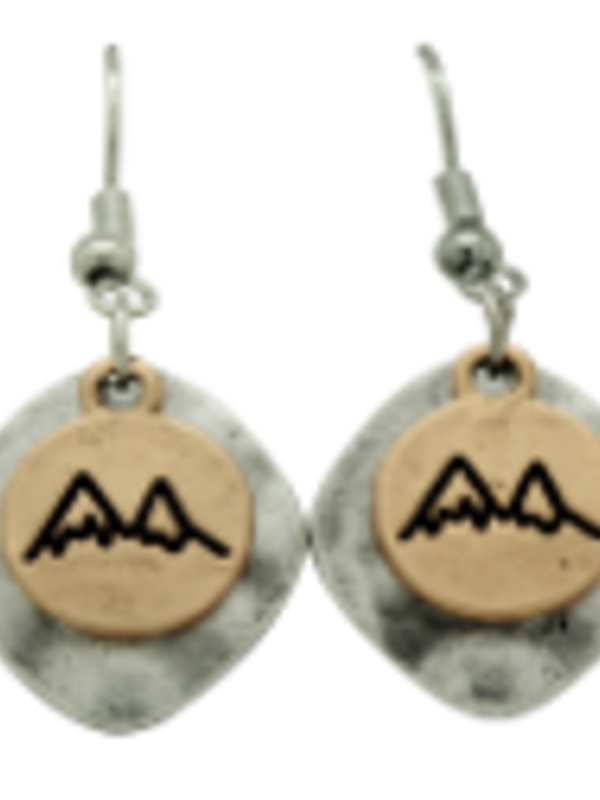 Earrings - Mountains