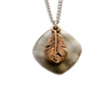 Necklace - Feather