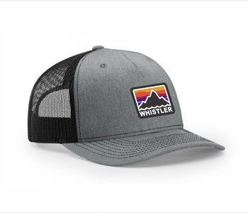 Ballcap - Peaks & Waves  Patch - Whistler LH2000 Hthr. Grey/Black