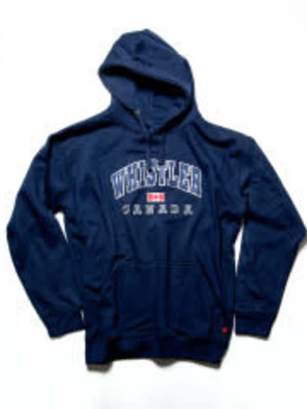 LPH University Whistler Navy Hoody - Whis Uni Emb