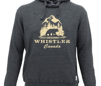 Bear Forest Mountain F/F - Whistler - Hoody LHP - Heather Charcoal